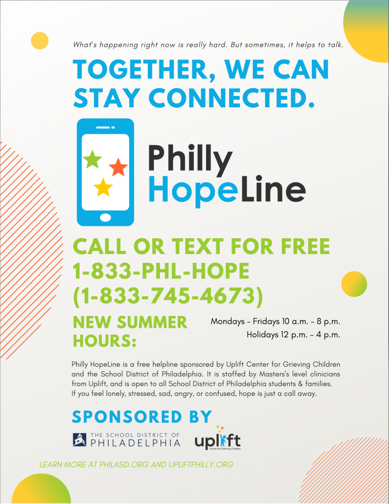 Philly Hope Line